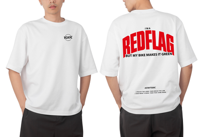 REDFLAG SHIRT -ACHTUNG OVERSIZE!